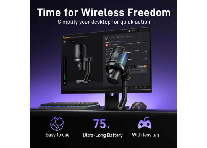 Maono DM40 Pro USB/Wireless Microphone