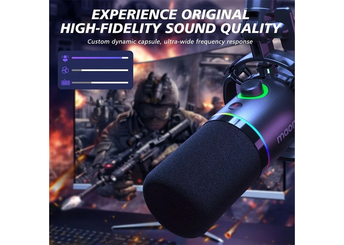 MAONO PD200XS RGB USB/XLR Dynamic Microphone