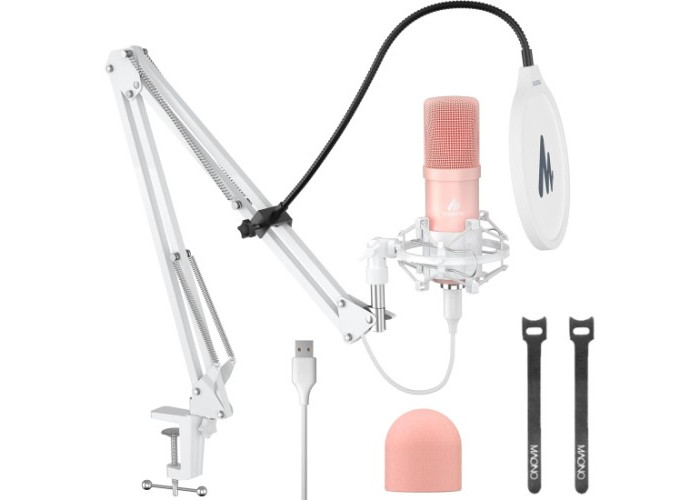 MAONO AU - A04 Gen2 Studio Quality Condenser XLR, USB, and Type-C Microphone (Update Model)