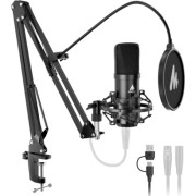 MAONO AU - A04 Gen2 Studio Quality Condenser XLR, USB, and Type-C Microphone (Update Model)