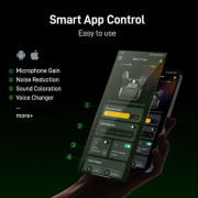 Maono WAVE T1 MINI Wireless Microphone noise cancellation with Ai Voice Changer Combo Edition ( iOS, TYPE C )