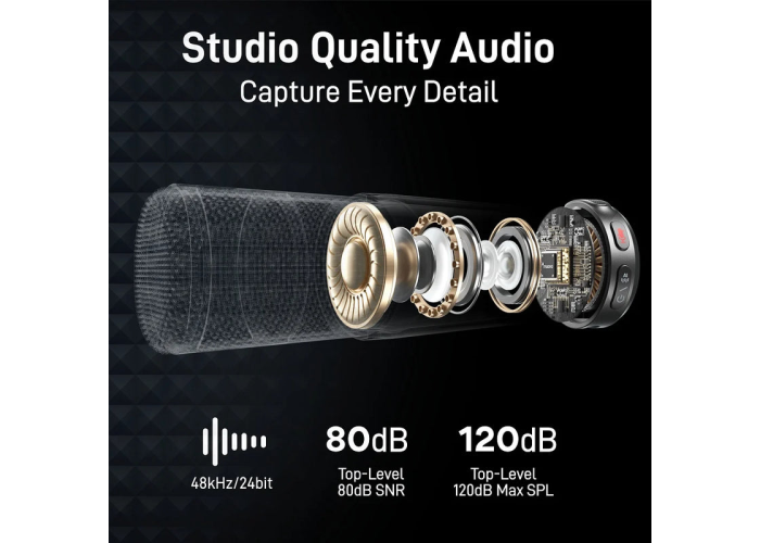 Maono Wave T5 Wireless Lavalier Microphone Combo 