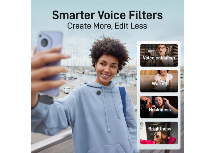Maono Wave T5 Wireless Lavalier Microphone Combo 