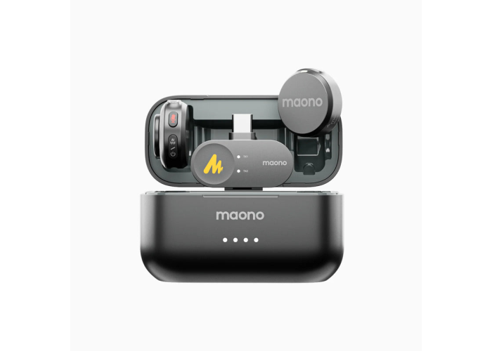 Maono Wave T5 Wireless Lavalier Microphone Combo 
