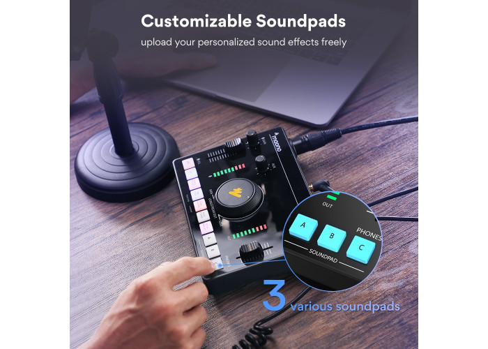 Maonocaster AMC2 NEO One-Stop Streaming Audio Mixer & Sound Card