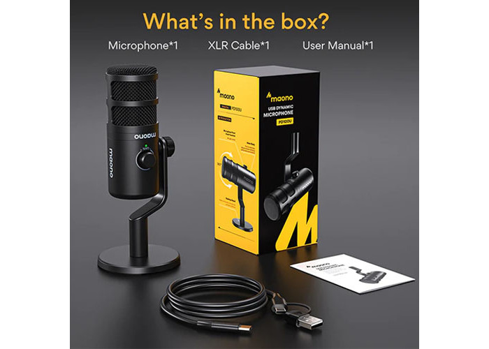 MAONO PD100U Dynamic USB Microphone 