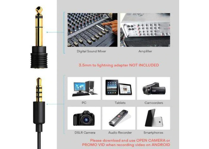 Maono AU-100R Rechargeable Omnidirectional Lapel Microphone