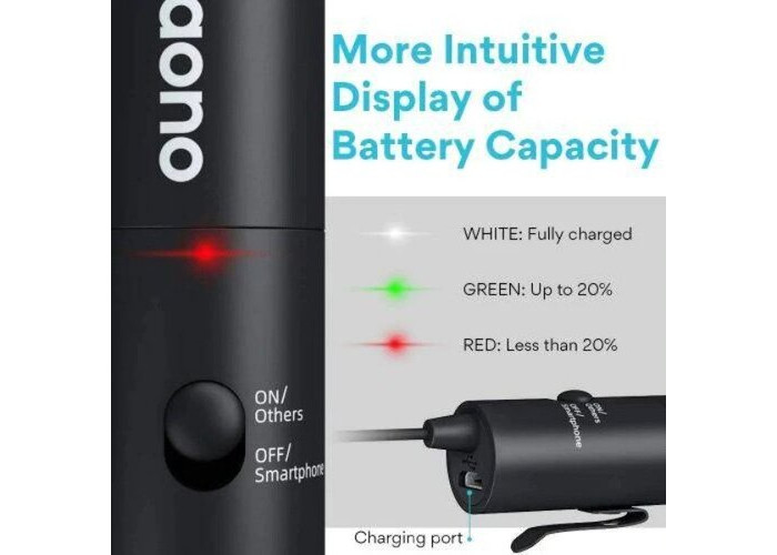 Maono AU-100R Rechargeable Omnidirectional Lapel Microphone