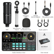 MAONO AU-AM200 S1 MAONOCASTER Lite Portable All-In-One Podcast Production Studio