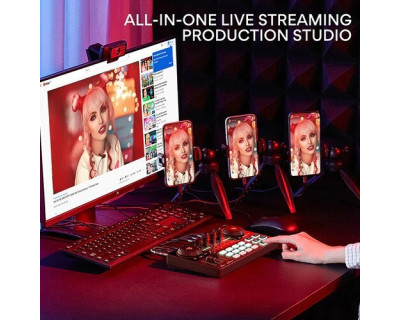 MAONO AU-AM200 MAONOCASTER Lite Portable All-In-One Podcast Production Studio
