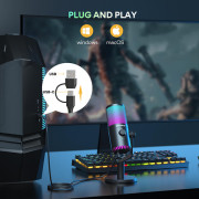 MAONO DM30 RGB USB Gaming Microphone (Certified Special Edition)