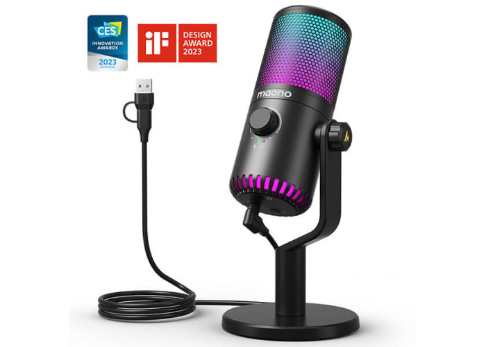 MAONO DM30 RGB USB Gaming Microphone (Certified Special Edition)