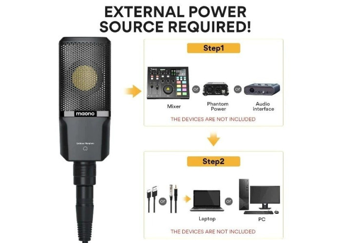 MAONO PM500 Studio-Quality XLR Microphone