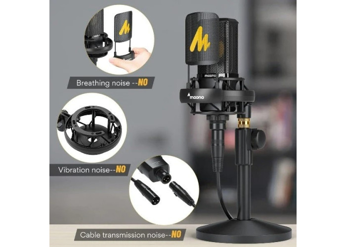 MAONO PM500 Studio-Quality XLR Microphone