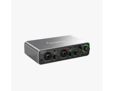 Maono PS22 Audio Interface for Recording, Music Production, Guitar