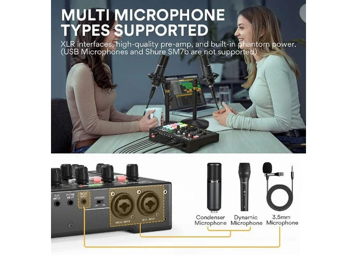 Maonocaster AM100 Audio Interface & Podcast Equipment