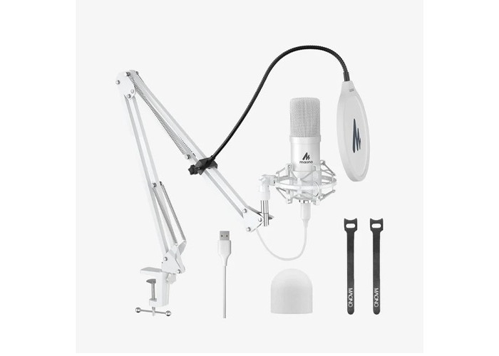 Maono AU-A04 Condenser Microphone Boom Arm Bundle Plug and Play