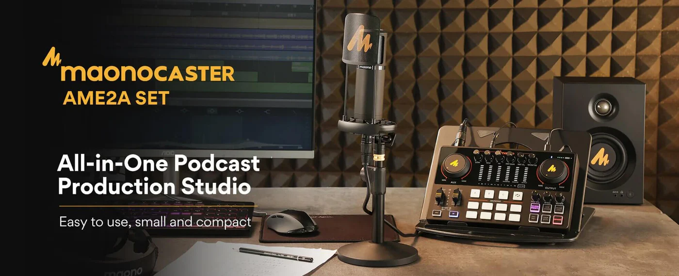 MAONOCASTER AME2A Integrated Audio Production Studio FOR STREAMERS