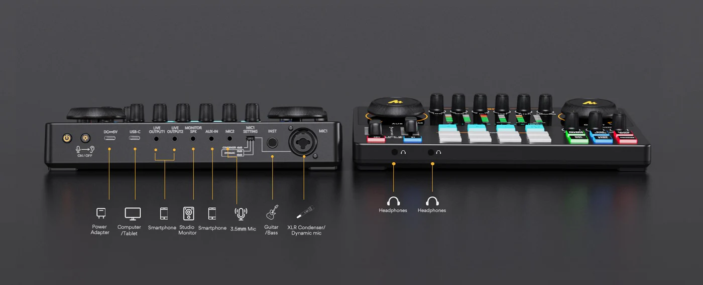 MAONOCASTER AME2A Integrated Audio Production Studio FOR STREAMERS